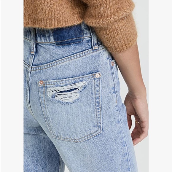 Free People Tapered Baggy Boyfriend Jeans NWT - Picture 6 of 11